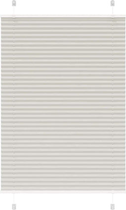 vidaXL - Plissé - rolgordijn - 90x100 - cm - stofbreedte - 89,4 - cm - polyester