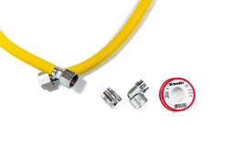 DPS 261198 - Gaspakket - Gasslang set 120 cm - Rvs