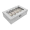 Horlogedoos Versa - Hout MDF - 20 x 8,5 x 32,5 cm - Wit