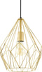 EGLO Carlton - Hanglamp - E27 - Ø 31 cm - In hoogte verstelbaar - Goud