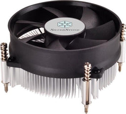 Silverstone NT09-115X - Koeler - Geschikt voor LGA 1150/1151/1155/1156/1200 - Aluminium Zwart