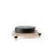NorStone Copenhagen - Base audiomeubel - Stevige metalen constructie - Zwart eiken
