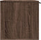 vidaXL - Kattenbakkast - 80x50x45 - cm - bewerkt - hout - bruin - eikenkleurig