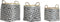 Basket spelset DKD Home Decor Koloniaal Bamboe (40 x 40 x 44 cm)