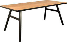 Zuiver Seth Eettafel 180x90 cm Hout Eiken - Bruin