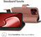 iMoshion Hoesje Geschikt voor iPhone 15 Pro Max Hoesje Met Pasjeshouder - iMoshion Luxe Bookcase - Bruin