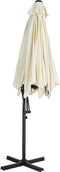 Feel Furniture - Curve zweefparasol - 2.7 Meter - Creme