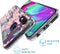iMoshion Hoesje Geschikt voor Samsung Galaxy A40 Hoesje Siliconen - iMoshion Design hoesje - Roze / Transparant / Cherry Blossom