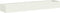 vidaXL - Plantenbak - 360x80x40 - cm - staal - wit