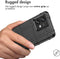 imoshion Hoesje Geschikt voor Motorola Edge 40 Neo Hoesje Siliconen - imoshion Rugged Shield Backcover - Zwart