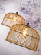 GOOD&MOJO Hanglamp Borneo - Bamboe - Ø42cm - 2L - Scandinavisch,Bohemian - Hanglampen Eetkamer, Slaapkamer, Woonkamer