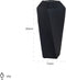 Richmond Vaas Arturo groot (Black)