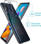 iMoshion Hoesje Geschikt voor Samsung Galaxy A21s Hoesje Siliconen - iMoshion Design hoesje - Transparant / Bladeren design