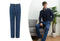Milanoro jeansbroek - Straight fit - Donkerblauw - Maat 34 - 30