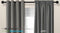 Larson - Luxe effen blackout gordijn - met haken - 1.5m x 2.5m - Lichtgrijs