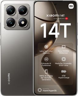 Xiaomi 14T - 256GB - 12GB RAM - Grijs