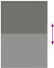 vidaXL - Rolgordijn - verduisterend - 105x130 - cm - stofbreedte - 100,7 - cm - grijs