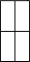 vidaXL - Inloopdouchewand - 118x190 - cm - mat - gehard - glas