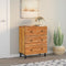 vidaXL - Bijzetkast - 60x33x75 - cm - massief - acaciahout