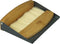 CABANAZ - kruimelveger, metaal en bamboe, incl. magneet, TABLE SWEEPER, grijs