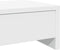 vidaXL - Monitorstandaard - met - lades - 50x27x15 - cm - bewerkt - hout - wit