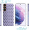 iMoshion Hoesje Geschikt voor Samsung Galaxy S22 Hoesje Siliconen - iMoshion Design hoesje - Zwart / Hearts All Over Black