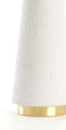 Light & Living Tafellamp Devia - Bouclé - 61cm - Crème