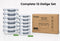 Five Stars® Glazen Vershoudbakjes - Set van 12 - Luchtdicht - 1040 ml & 370 ml (12 stuks)