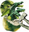 Draak Baby Born Legendary egg - Dragon has three heads Groen