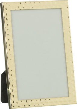 J-Line fotolijst - fotokader Gehamered Boord - metaal - goud - large - 2 stuks
