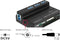 Delock USB 3.0 - Geheugenkaartlezer All in 1 + 3 Port USB 3.0 Hub - Zwart