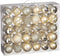 House of Seasons - Plastic Kerstballen Set - 60 stuks - Ø7 cm - Champagne