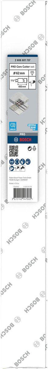 Bosch 2 608 601 737 - Diamanten zaagblad - Voor steen en beton