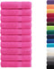 vidaXL - Handdoeken - SOLUND - 10 - st - 600 - g/m² - 50x100 - cm - roze