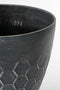 Mica Decorations Bravo Bloempot voor Buiten - H26 x Ø31 cm - Zwart bijenkorf