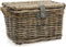 New Looxs Melbourne Medium Fietsmand Voordrager - 24 liter - Rotan - Grijs