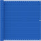 vidaXL - Balkonscherm - 90x600 - cm - HDPE - blauw