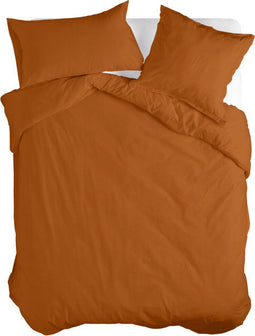 Noorse hoes HappyFriday BASIC Terra cotta 155 x 220 cm