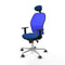 Jorquera Piqueras y Crespo 1D086G1 - Bureaustoel - Hoofdsteun verstelbaar - Blauw