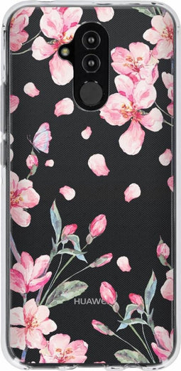 Design Backcover Huawei Mate 20 Lite hoesje - Bloesem Watercolor