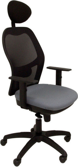 Bureaustoel met hoofdsteun Jorquera Piqueras y Crespo ALI220C Grijs Antracietgrijs