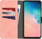 iMoshion Hoesje Geschikt voor Samsung Galaxy S10 Hoesje Met Pasjeshouder - iMoshion Uitneembare 2-in-1 Luxe Bookcase - Roze