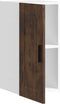 vidaXL - Keukenwandkast - Porto - bewerkt - hout - gerookt - eikenkleurig