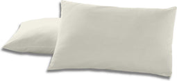 Kussensloop Alexandra House Living Crème 50 x 80 cm (2 Stuks)