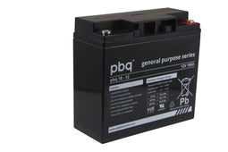 PBQ 18-12 - Loodaccu - 12.0V 18.0Ah 5.9kg 180x75x166mm
