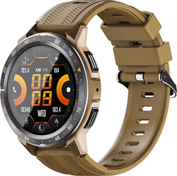 Fossibot Viran W101 - Rugged Smartwatch - 15 dagen batterijduur - 48 mm