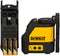 DeWalt DW088CG - Zelfnivellerende kruislijnlaser - Nauwkeurigheid +/- 0.3 mm - Groen