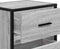 vidaXL - Nachtkastjes - 2st - wandgemonteerd - 40x31x39,5cm - grijs - sonoma - eiken