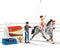 Schleich HORSE CLUB - Speelfigurenset - Mia's Springset met 18 Onderdelen