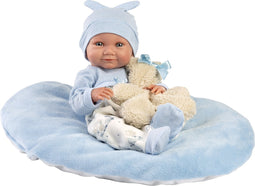 Llorens levensechte babypop Nico jongen 40 cm
